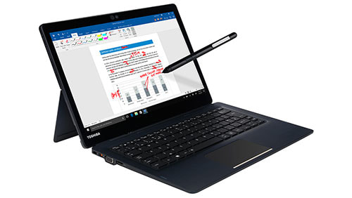 The Toshiba Portege X30T is available to corporate and government organisations from The Laptop Company NZ